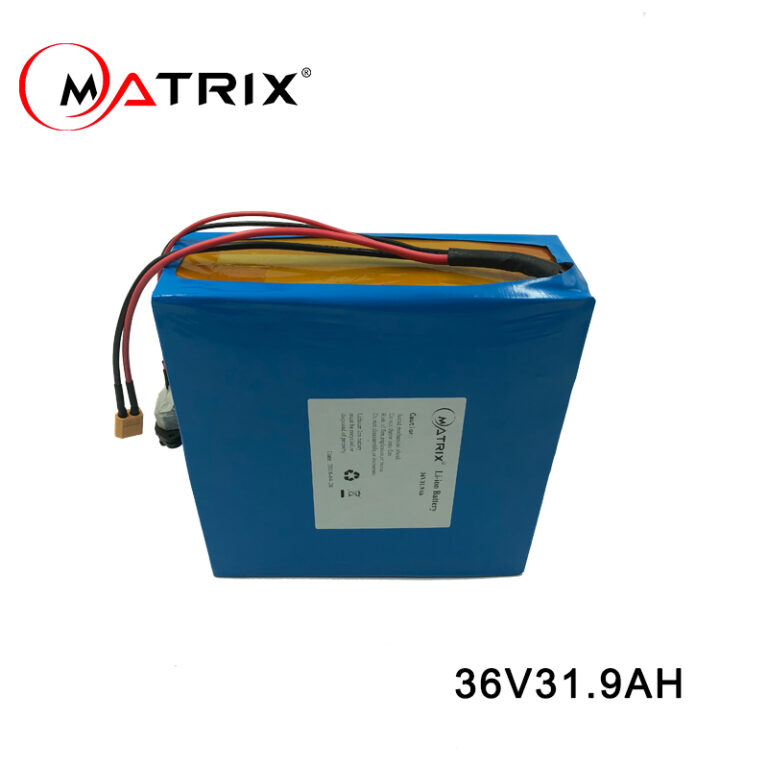 Matrix 36V 31.9Ah lithium battery pack with Samsung Cell 29E for Electric Scooter