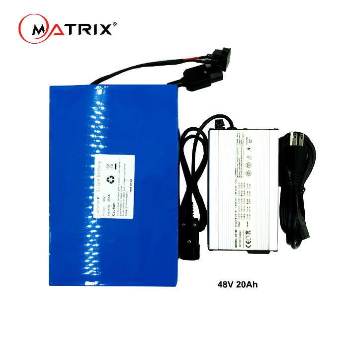 Matrix 48V20AH LITHIUM Battery pack for scooter and E-bike