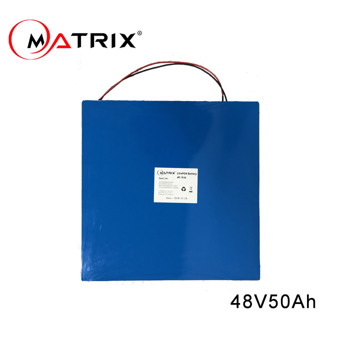Matrix 48V 50AH LIFEPO4 Battery pack for solar power