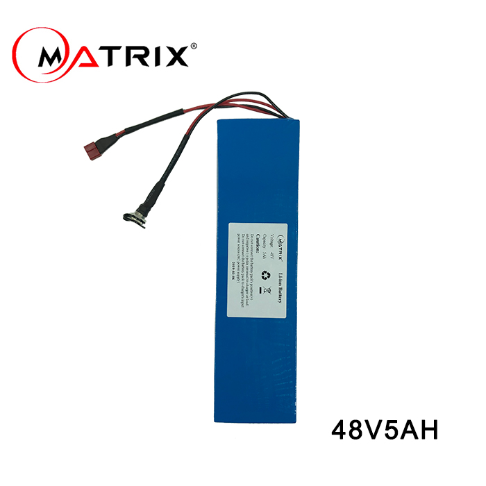 Matrix 48V 5Ah lithium battery pack for solar home system 200Ws