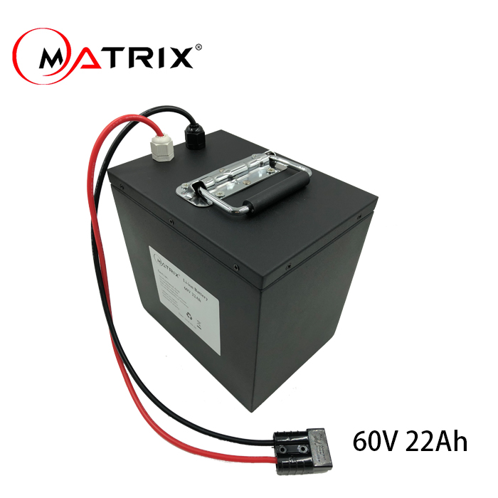 Matrix 60v 22Ah li-ion Electric Tricycle battery pack battery for E-bike E-scooter Electric Skateboard