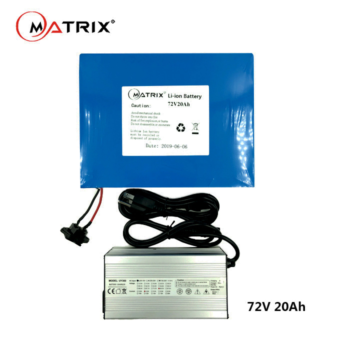 Matrix 72V 20Ah lithium Electric Scooter battery