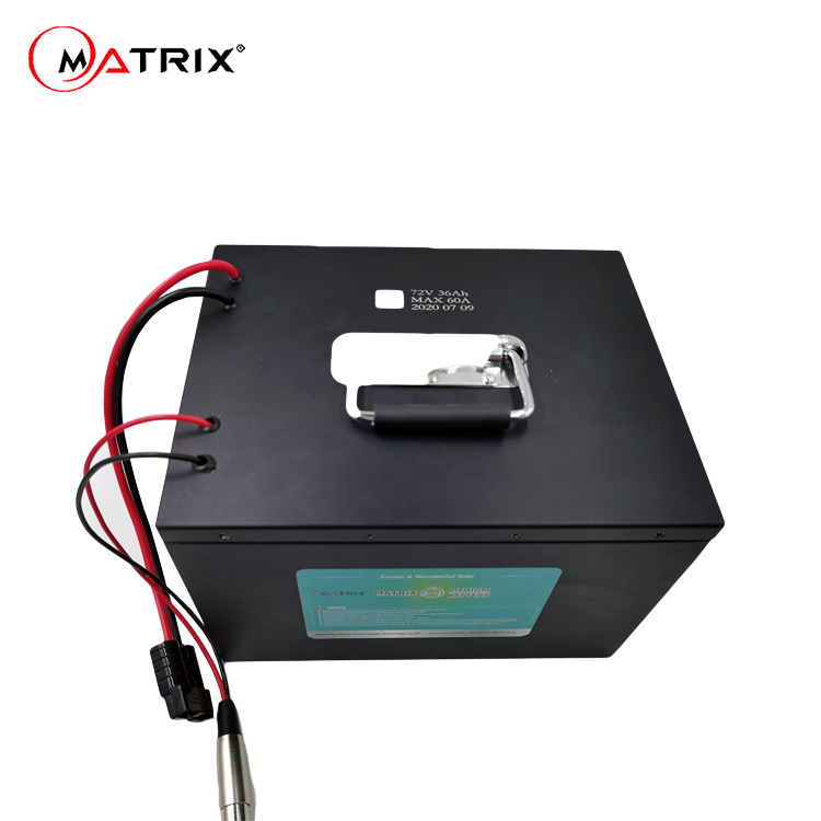 Matrix 72V 36Ah electric motorcycles battery lithium batteries for motorcycles