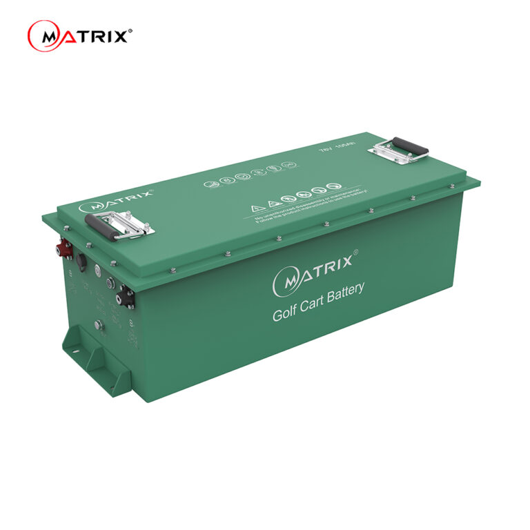 Matrix 76.8V 105Ah Golf Cart battery Lifepo4 Battery