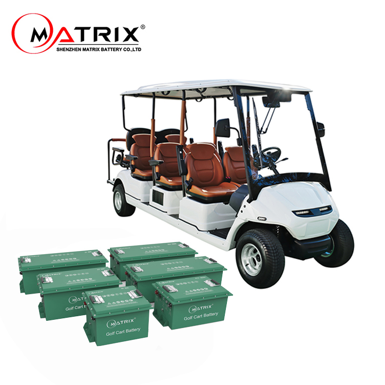 Matrix 48V 105Ah Lithium Matrix Iron Golf Cart Battery LifePO4 Batteries 48v golf cart lithium battery